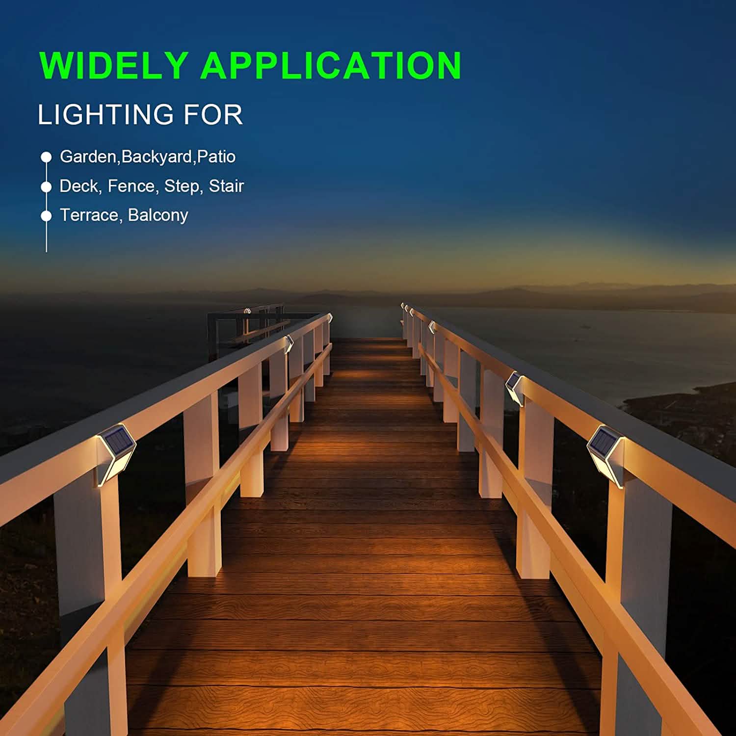 Solar Waterproof Outdoor Lights by DailySale