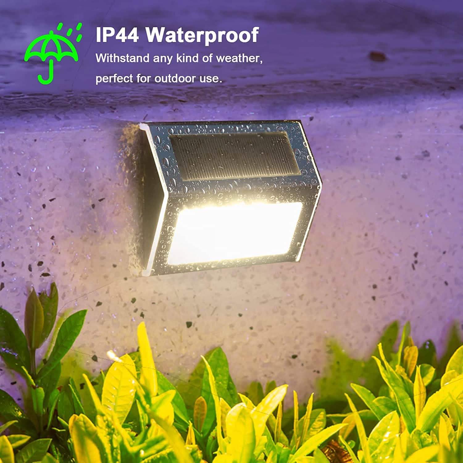 Solar Waterproof Outdoor Lights by DailySale