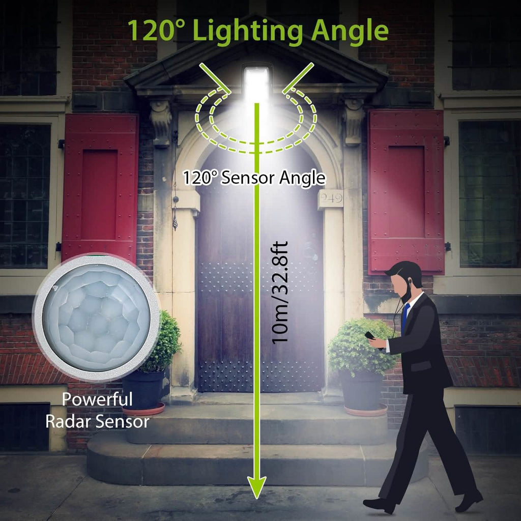Solar Wireless IP65 Waterproof Street Path Light by DailySale