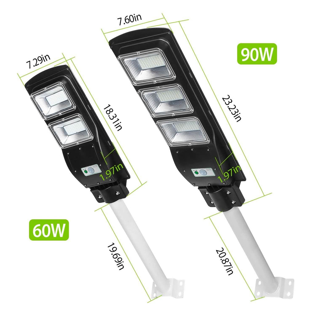 Solar Wireless IP65 Waterproof Street Path Light by DailySale