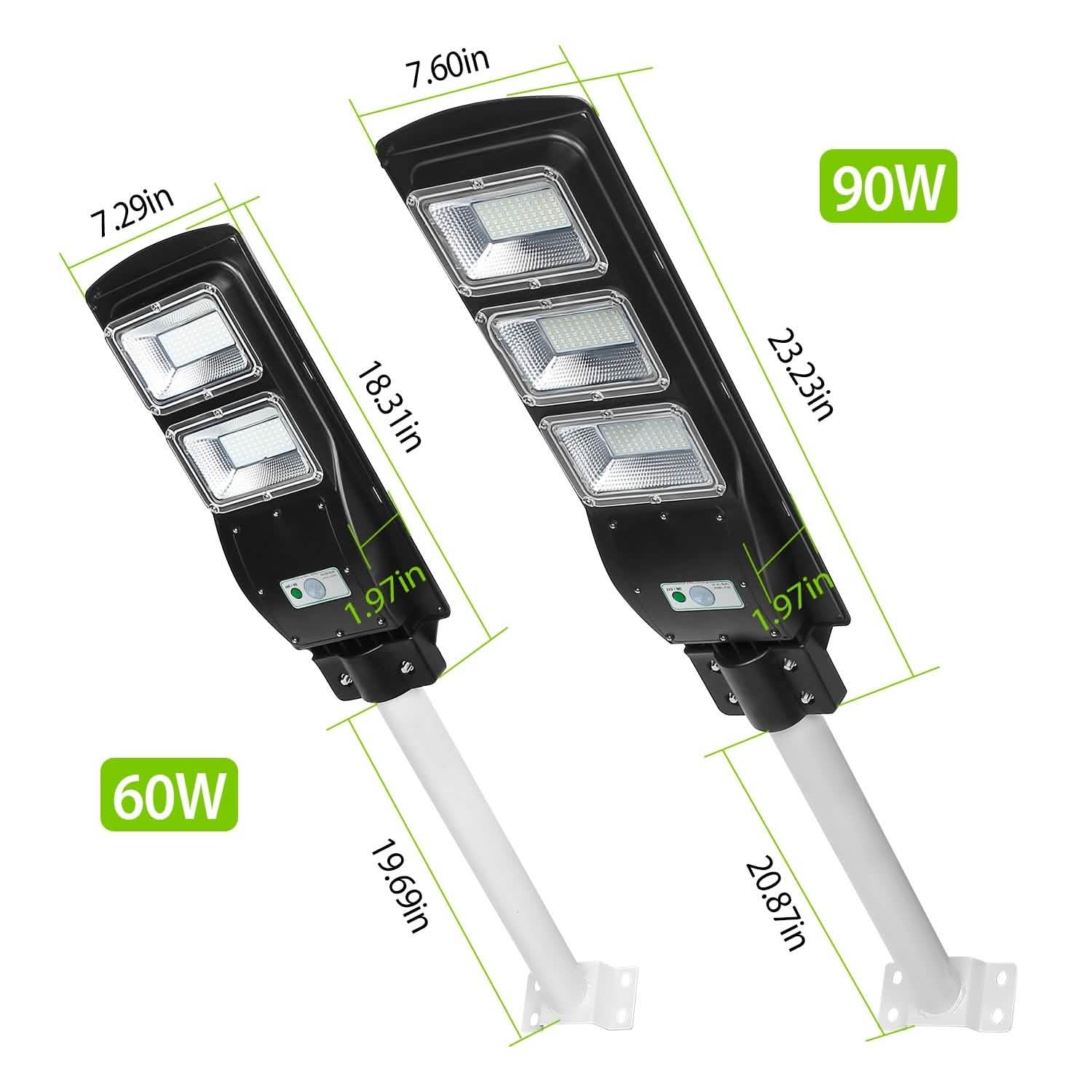 Solar Wireless IP65 Waterproof Street Path Light by DailySale