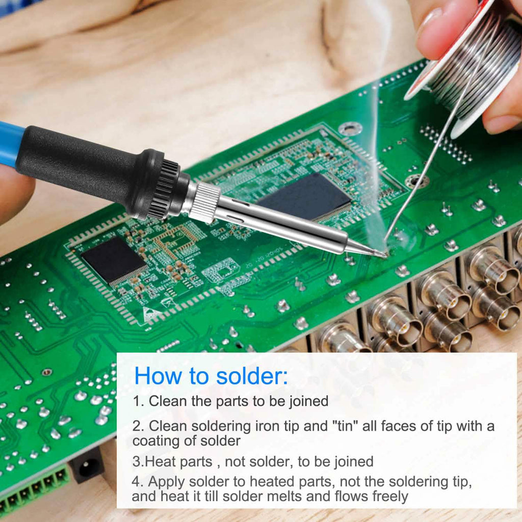 Soldering Iron 110V/60W Adjustable Temperature by DailySale