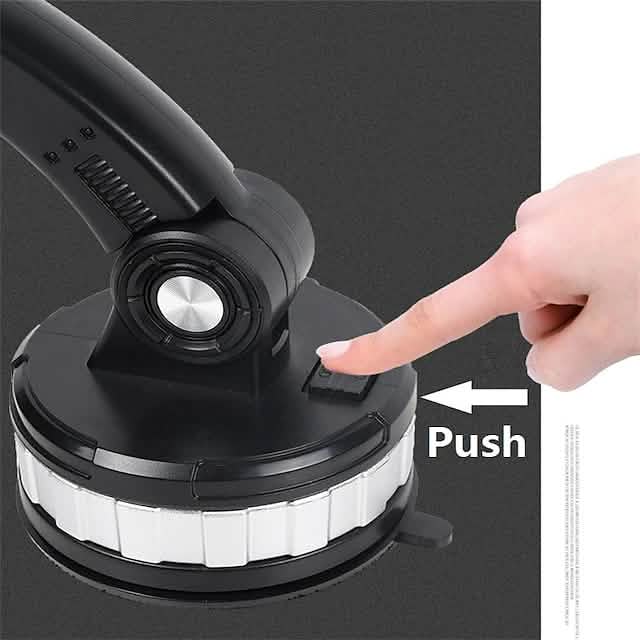 Solid & Durable Car Phone Holder Mount for Dashboard Windshield Long Arm Strong Suction Cell Phone Car Mount by DailySale
