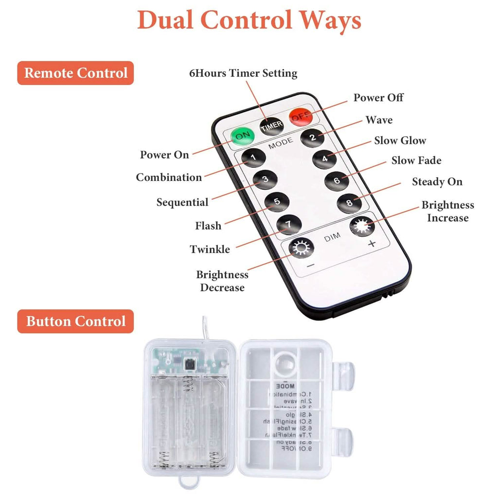 Spider Web Light with Hairy Spider 70LED Battery Powered Remote Control 8 Lighting Modes by DailySale