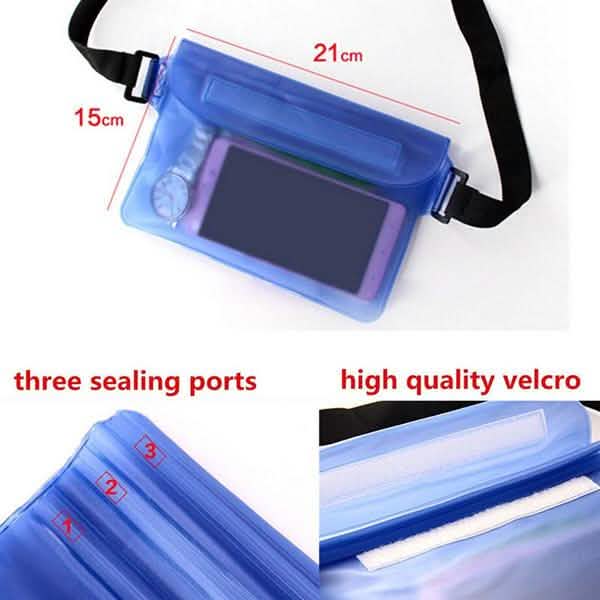 Sport Swimming Beach Waterproof Waist Bag Pouch Dry Case Fanny Pack Pocket by DailySale