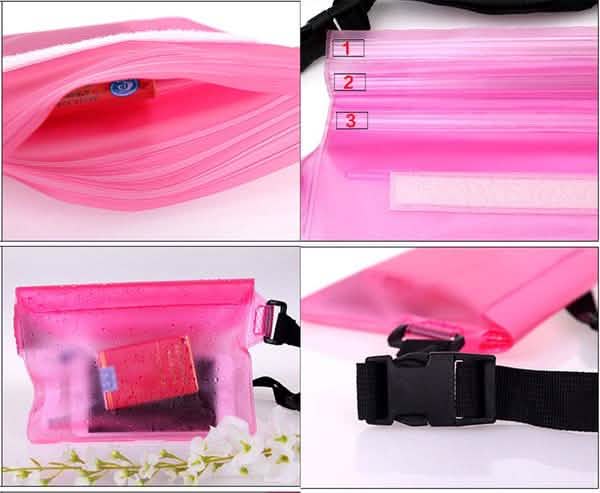 Sport Swimming Beach Waterproof Waist Bag Pouch Dry Case Fanny Pack Pocket by DailySale