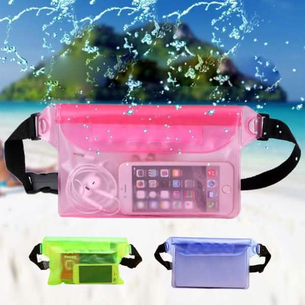 Sport Swimming Beach Waterproof Waist Bag Pouch Dry Case Fanny Pack Pocket by DailySale