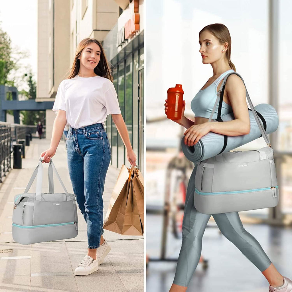 Sports Travel Duffel Bag with USB Charging Port by DailySale