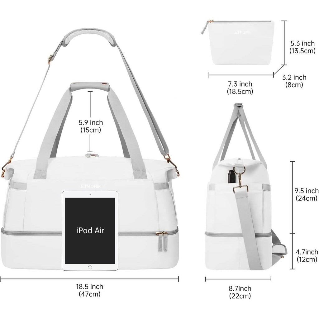 Sports Travel Duffel Bag with USB Charging Port by DailySale