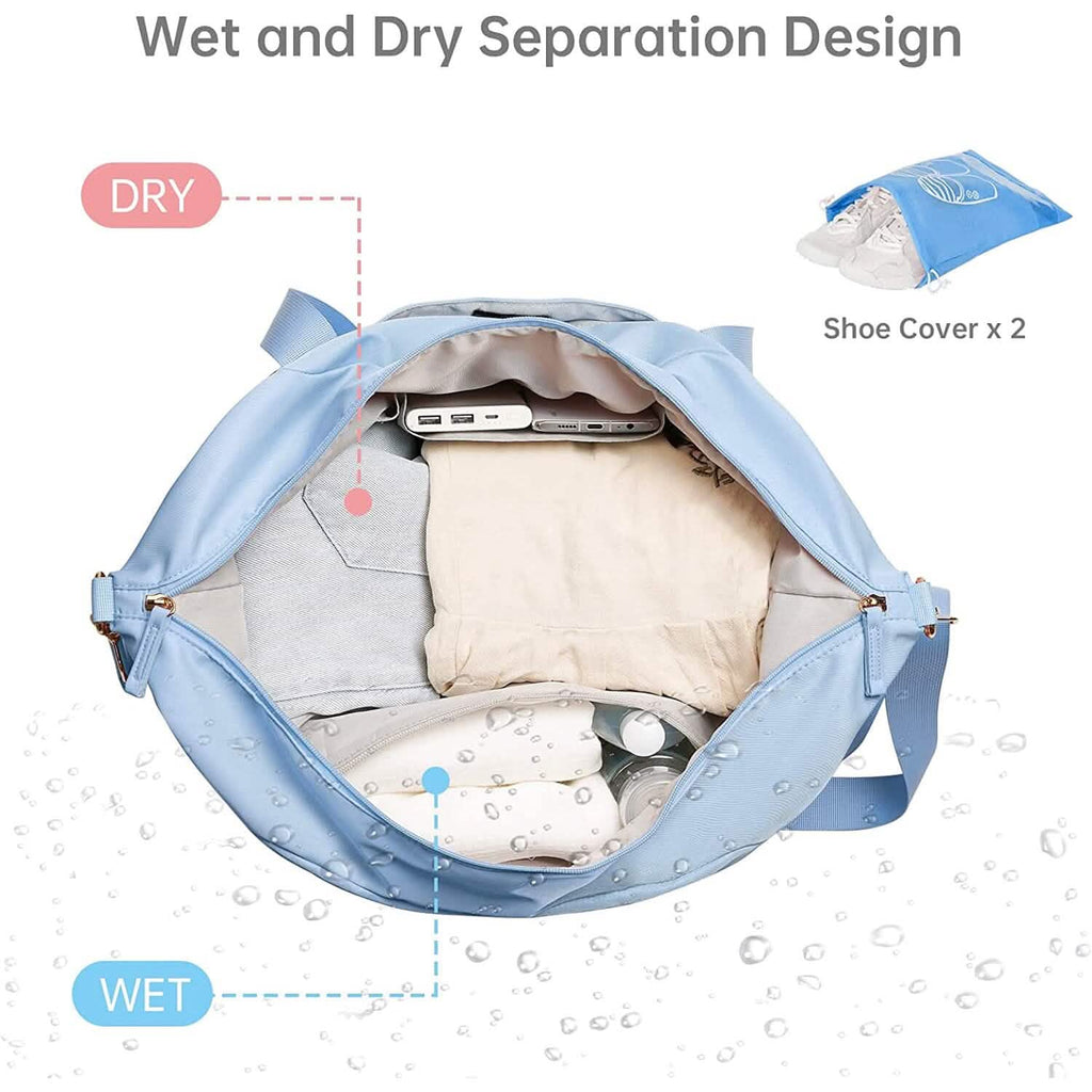 Sports Travel Duffel Bag with USB Charging Port by DailySale