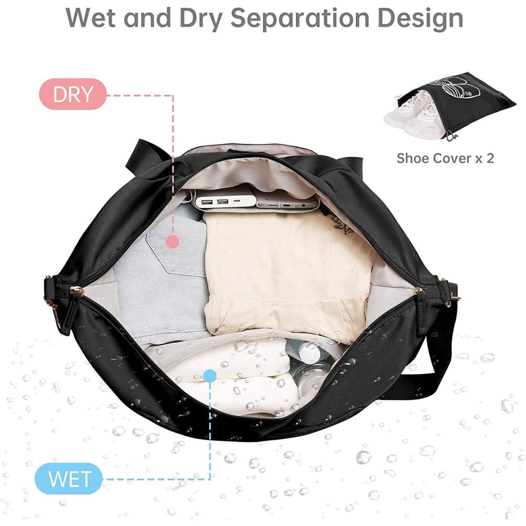 Sports Travel Duffel Bag with USB Charging Port by DailySale