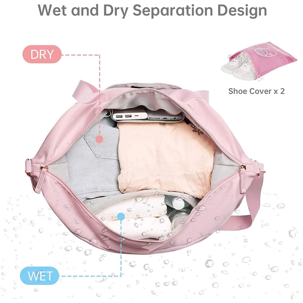 Sports Travel Duffel Bag with USB Charging Port by DailySale