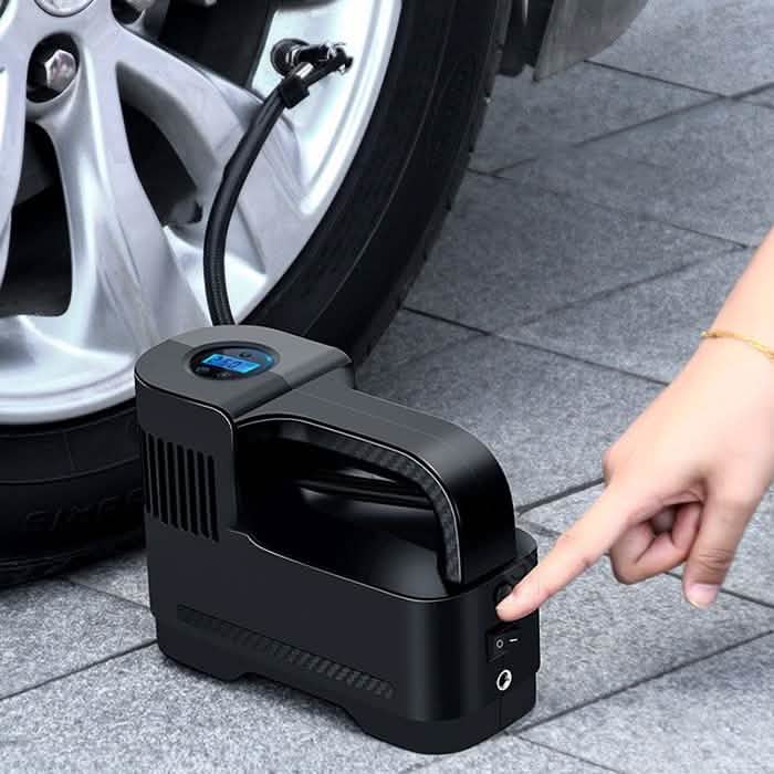 ST-217C Portable Car Electric Tire Multi-function 12V Air Pump by DailySale