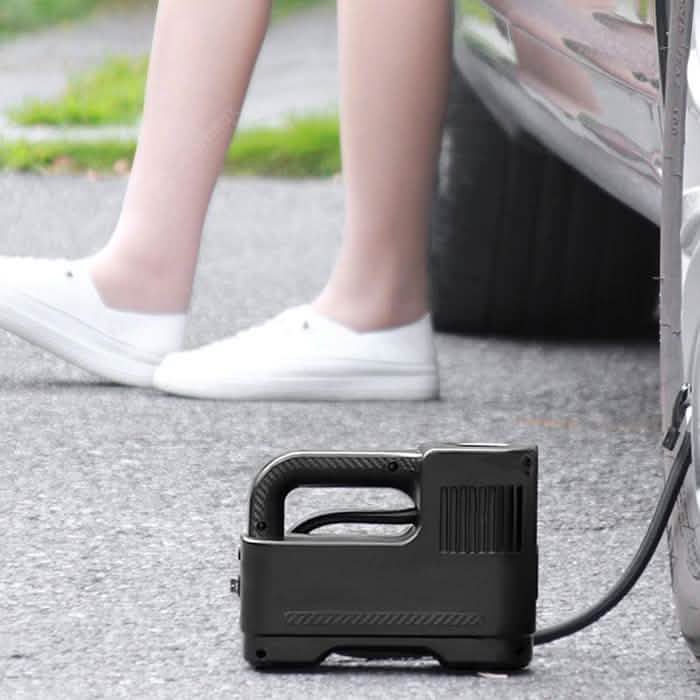 ST-217C Portable Car Electric Tire Multi-function 12V Air Pump by DailySale