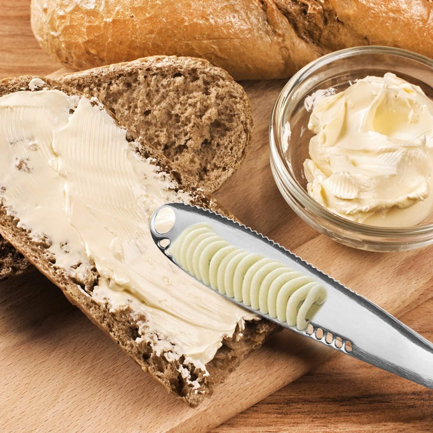 Stainless Steel And Copper Butter Spreader Cutter Slicer Knife by DailySale