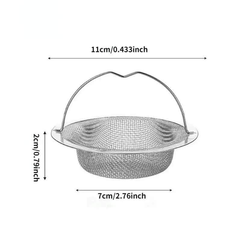 Stainless Steel Bathtub Hair Catcher by DailySale