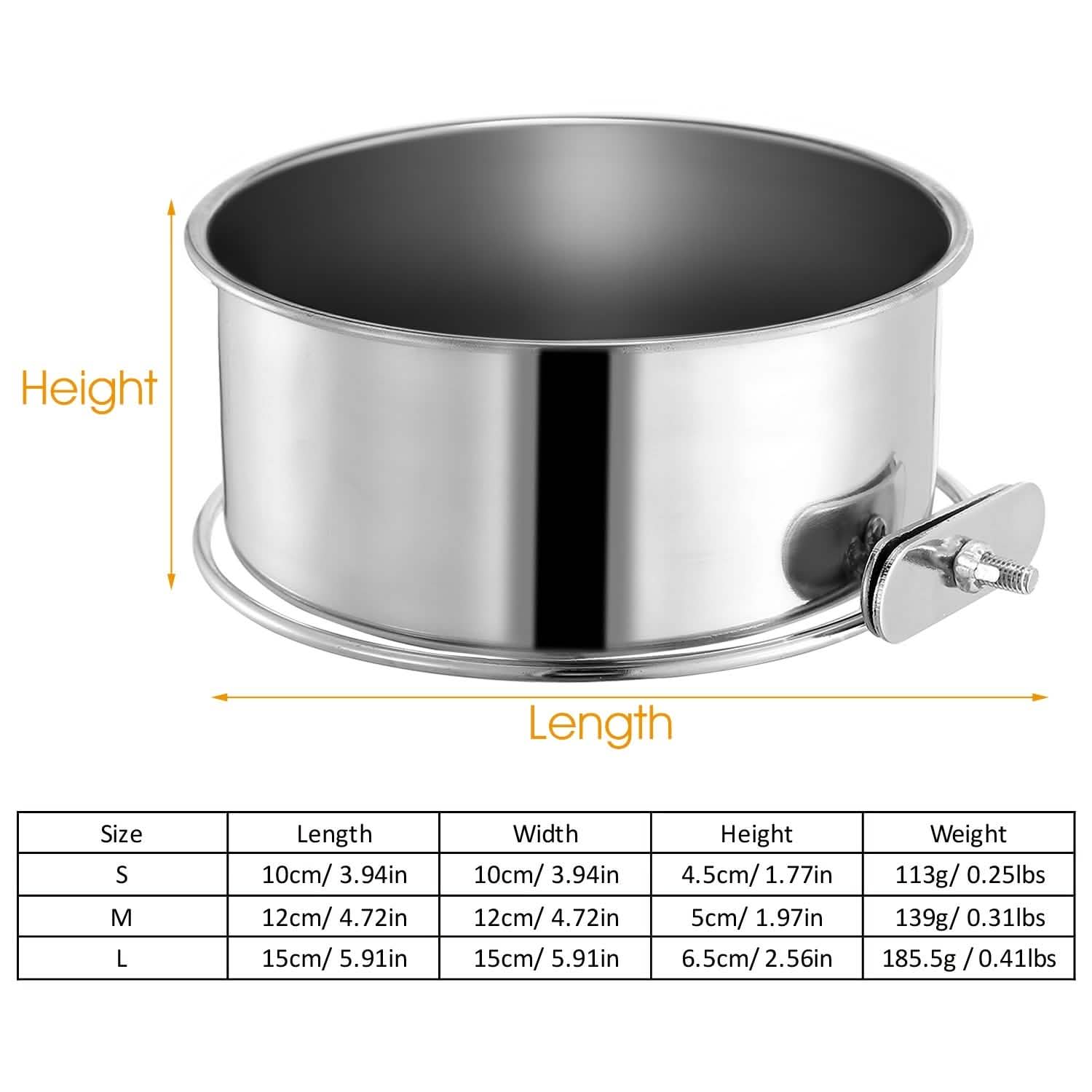 Stainless Steel Dog Pet Bowl by DailySale