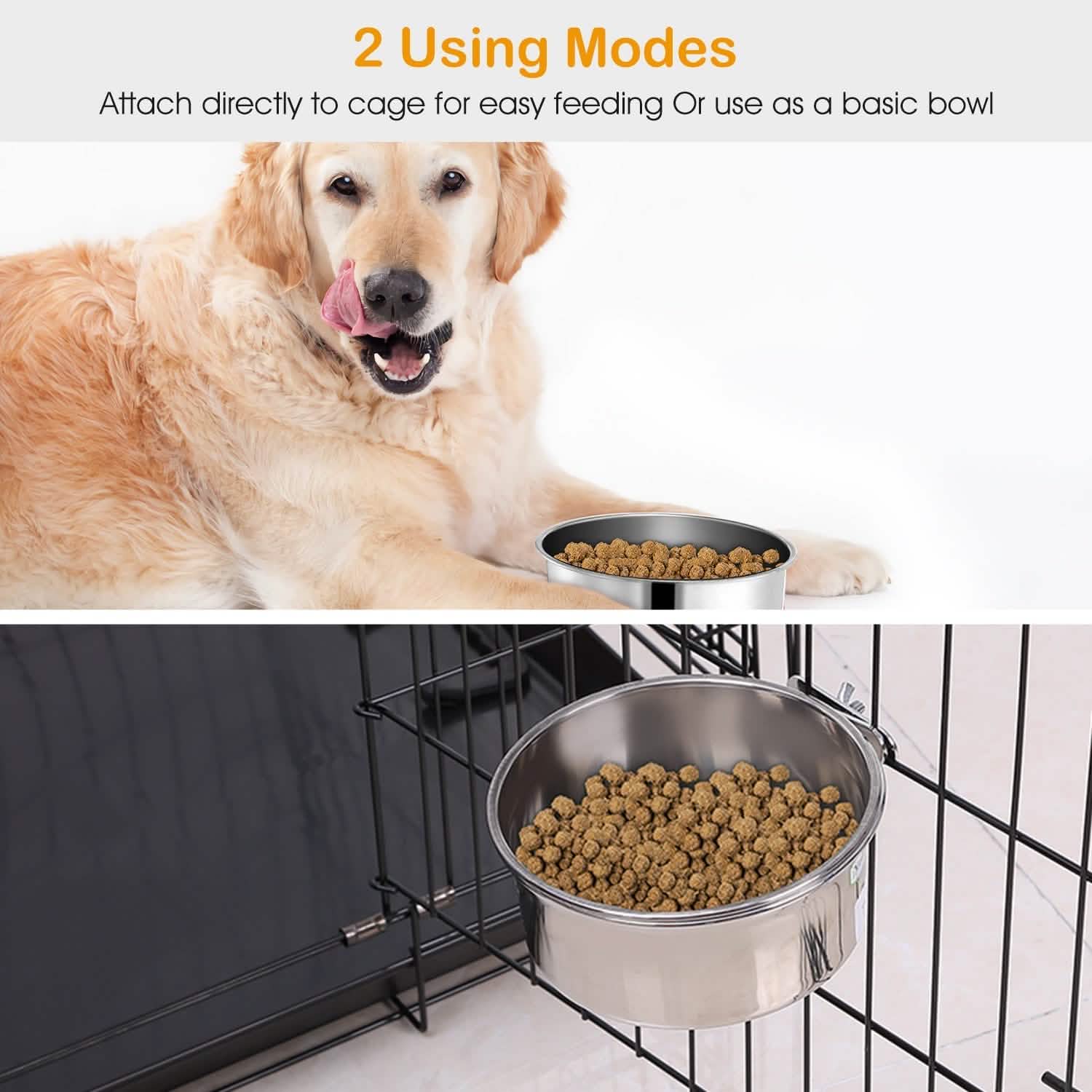 Stainless Steel Dog Pet Bowl by DailySale