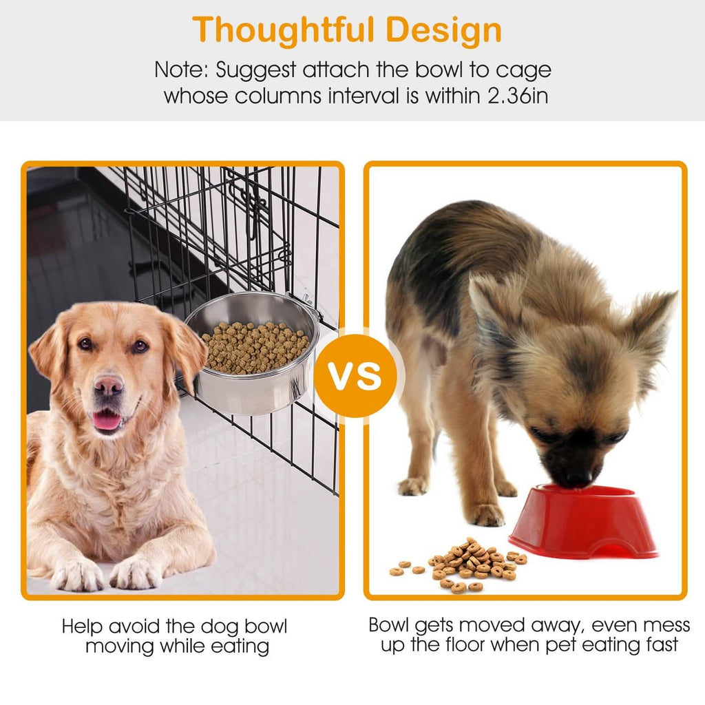 Stainless Steel Dog Pet Bowl by DailySale