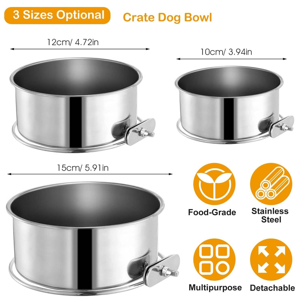 Stainless Steel Dog Pet Bowl by DailySale