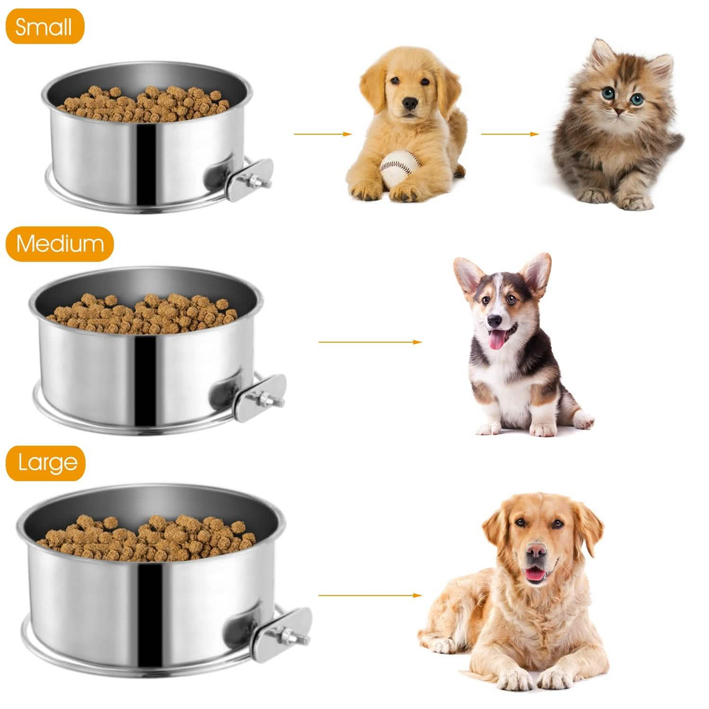 Stainless Steel Dog Pet Bowl by DailySale