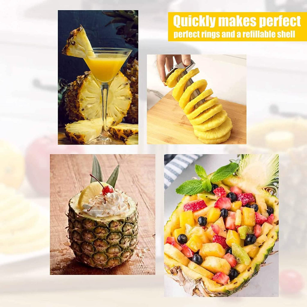 Stainless Steel Fruit Pineapple Peeler Cutter by DailySale