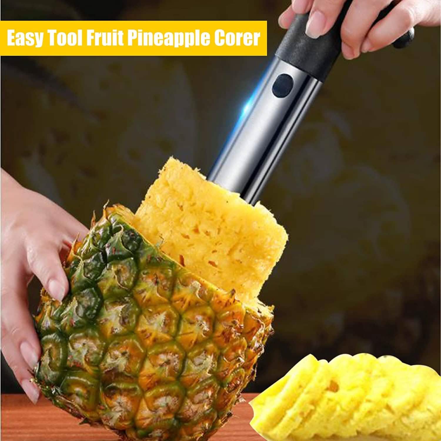 Stainless Steel Fruit Pineapple Peeler Cutter by DailySale