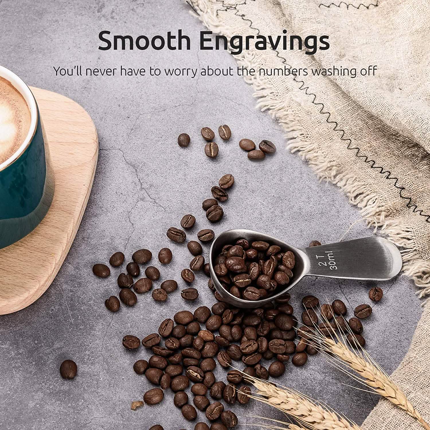 Stainless Steel Measuring Coffee Scoop by DailySale