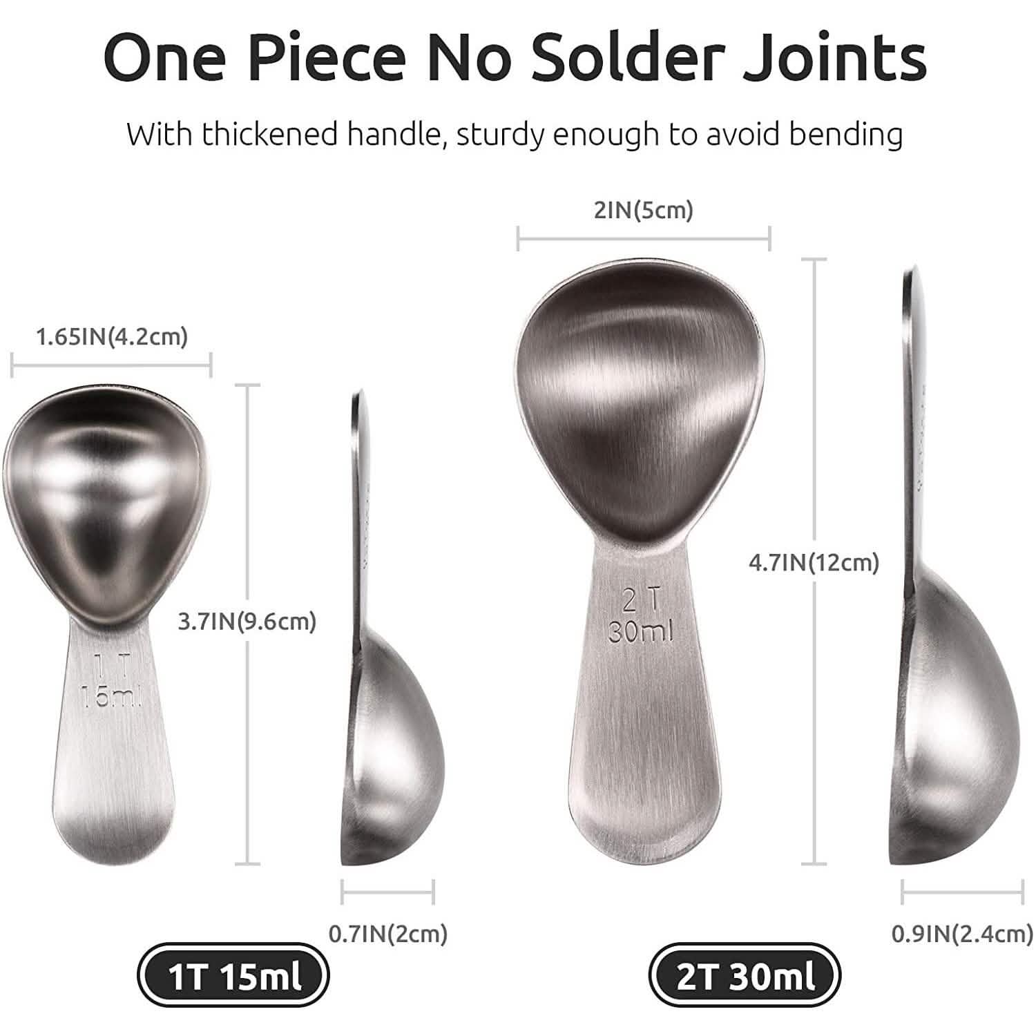 Stainless Steel Measuring Coffee Scoop by DailySale