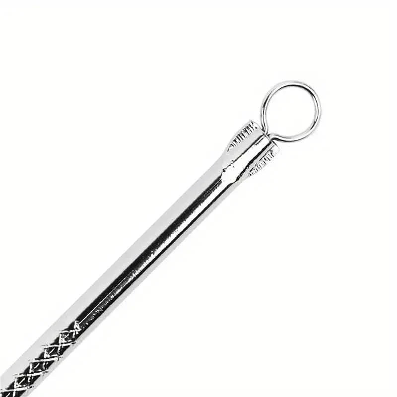 Stainless Steel Pimple Extractor Blackhead Removal Tool For Blemish Whitehead Popping Acne by DailySale