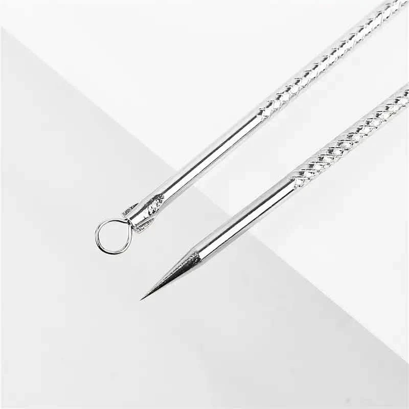 Stainless Steel Pimple Extractor Blackhead Removal Tool For Blemish Whitehead Popping Acne by DailySale