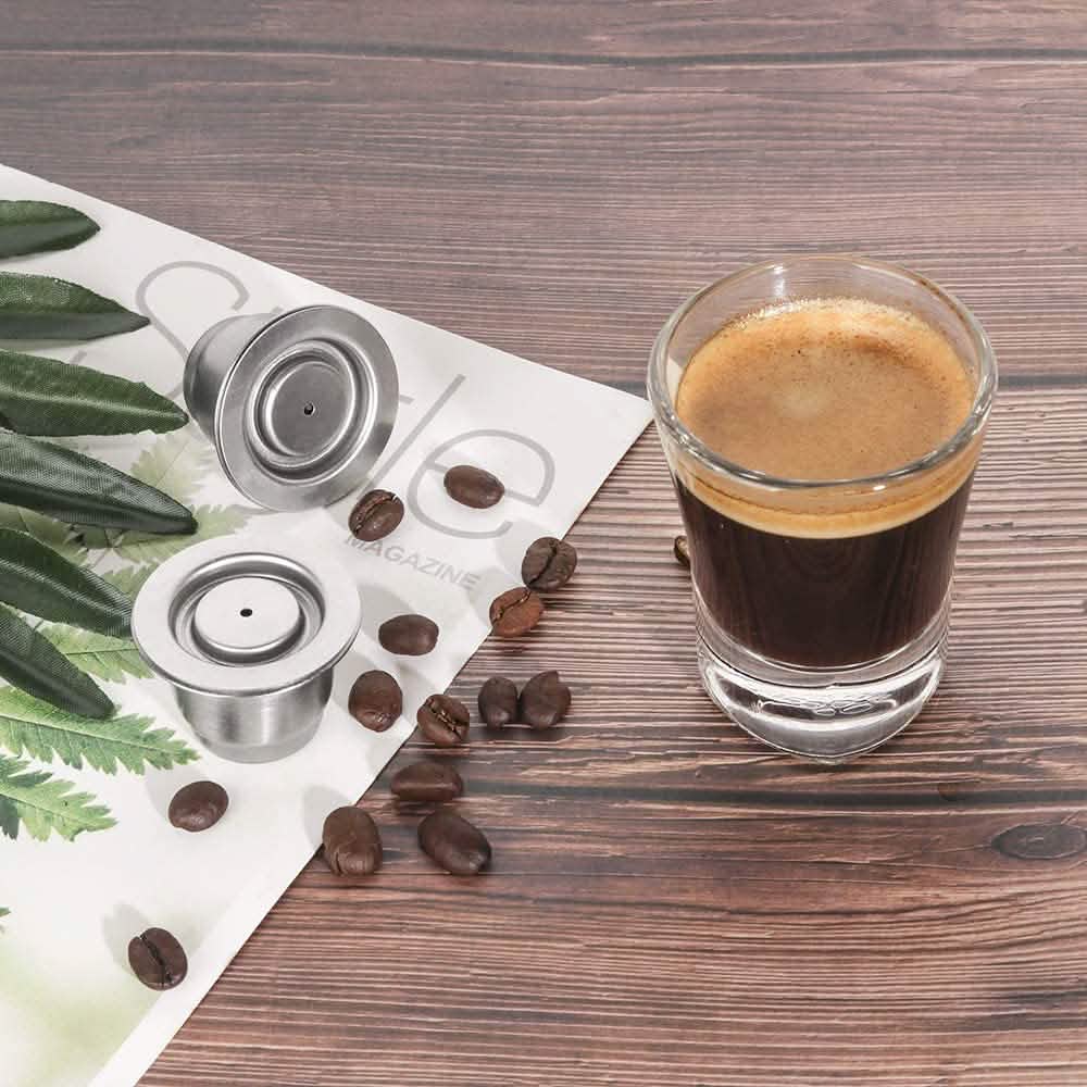 Stainless Steel Refillable Coffee Espresso Capsules by DailySale