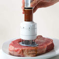 Stainless Steel Seasoning and Marinade Injector Needle Meat Tenderizer by DailySale