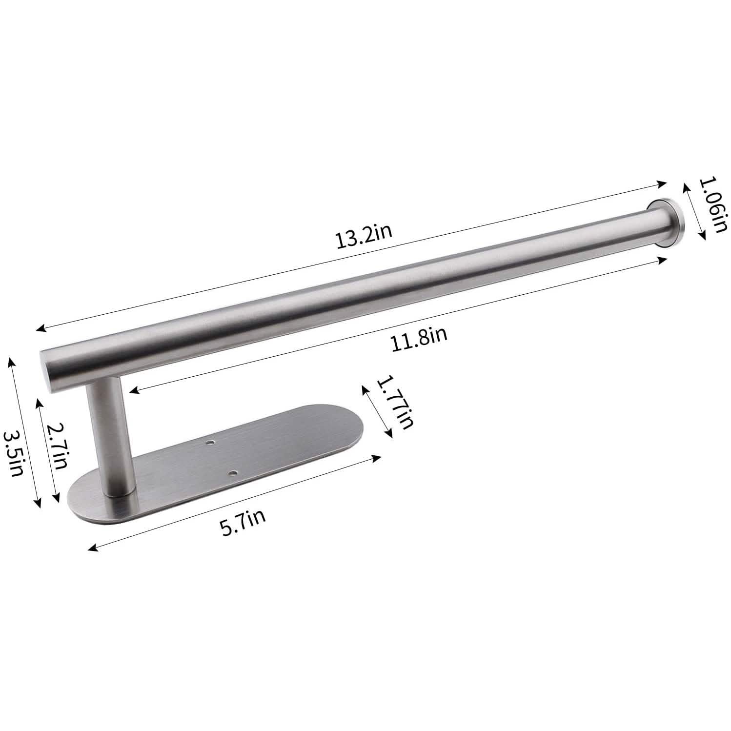Stainless Steel Paper Towel Holder by DailySale