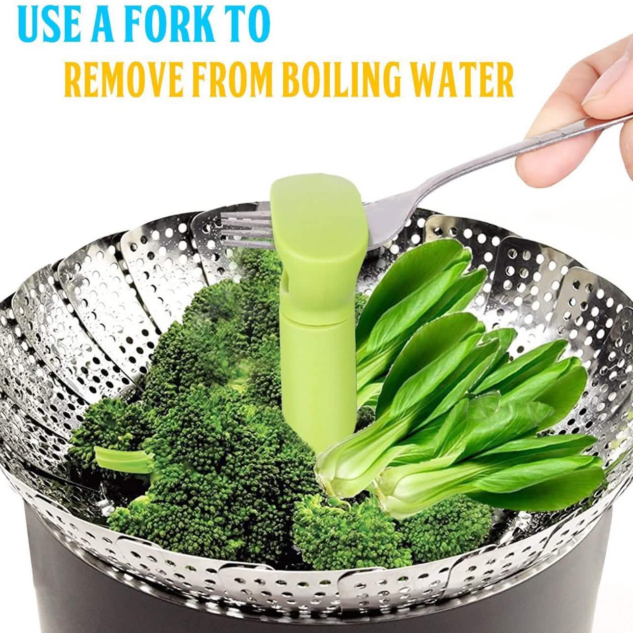 Stainless Steel Vegetable Steamer Basket by DailySale