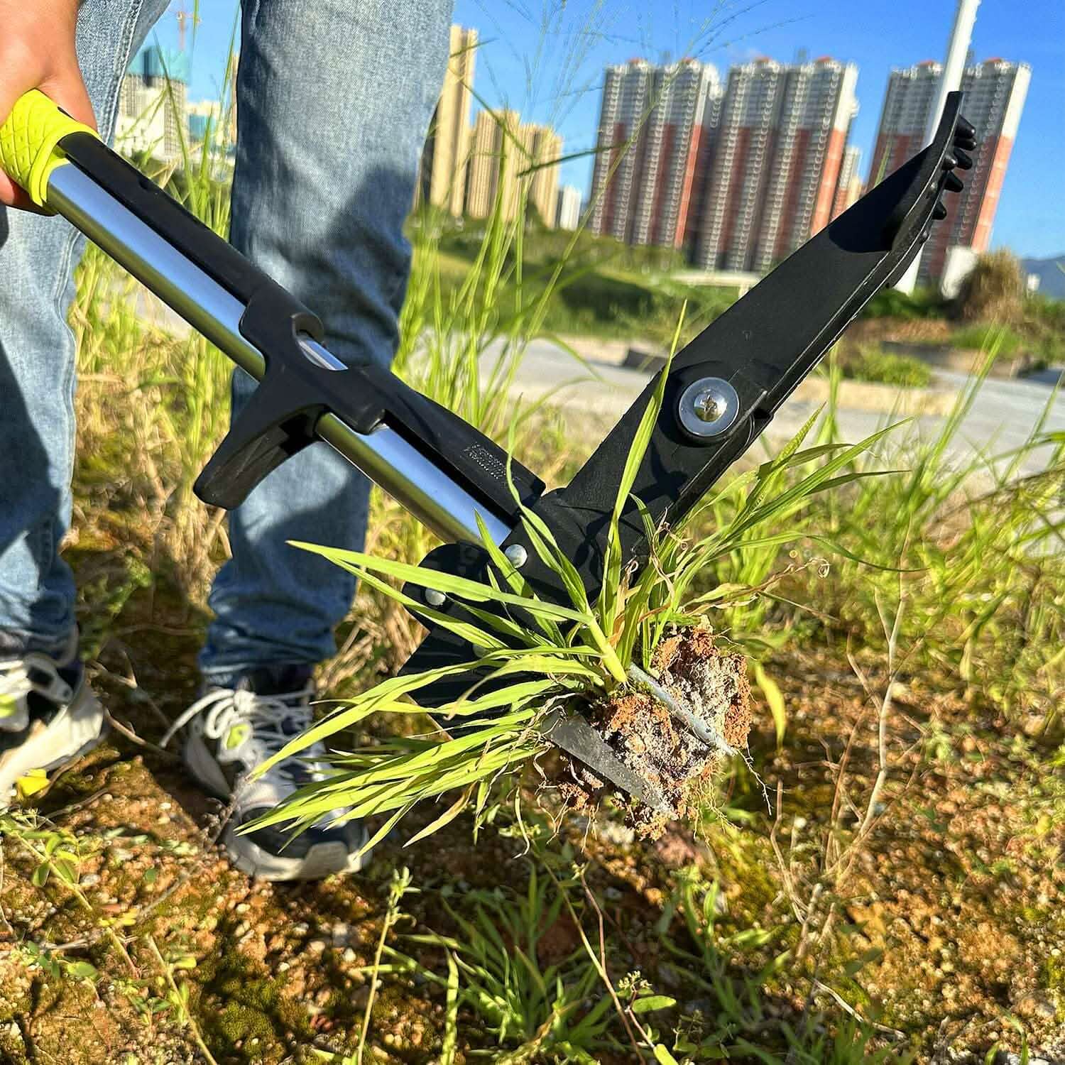 Standup Aluminum Weed Puller with 4 Claws by DailySale