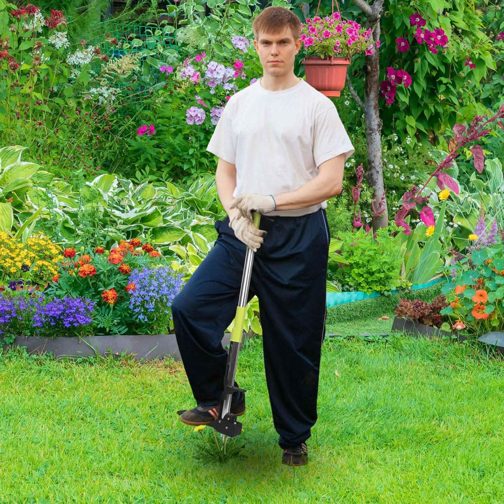 Standup Aluminum Weed Puller with 4 Claws by DailySale