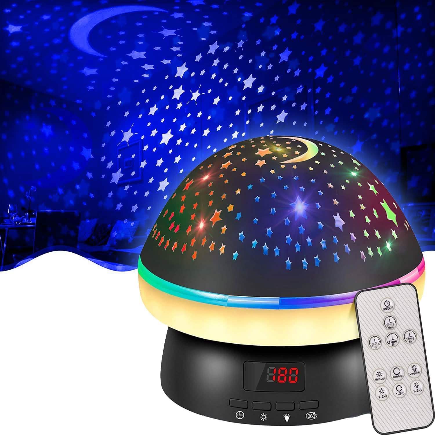 Star Projector Night Light for Kids by DailySale