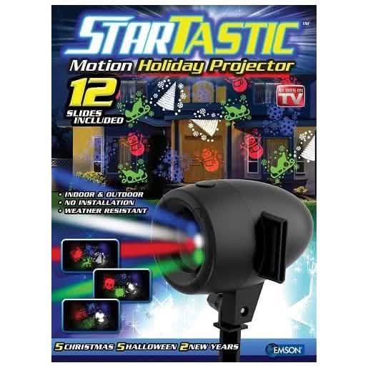 Startastic Motion Holiday Projector by DailySale