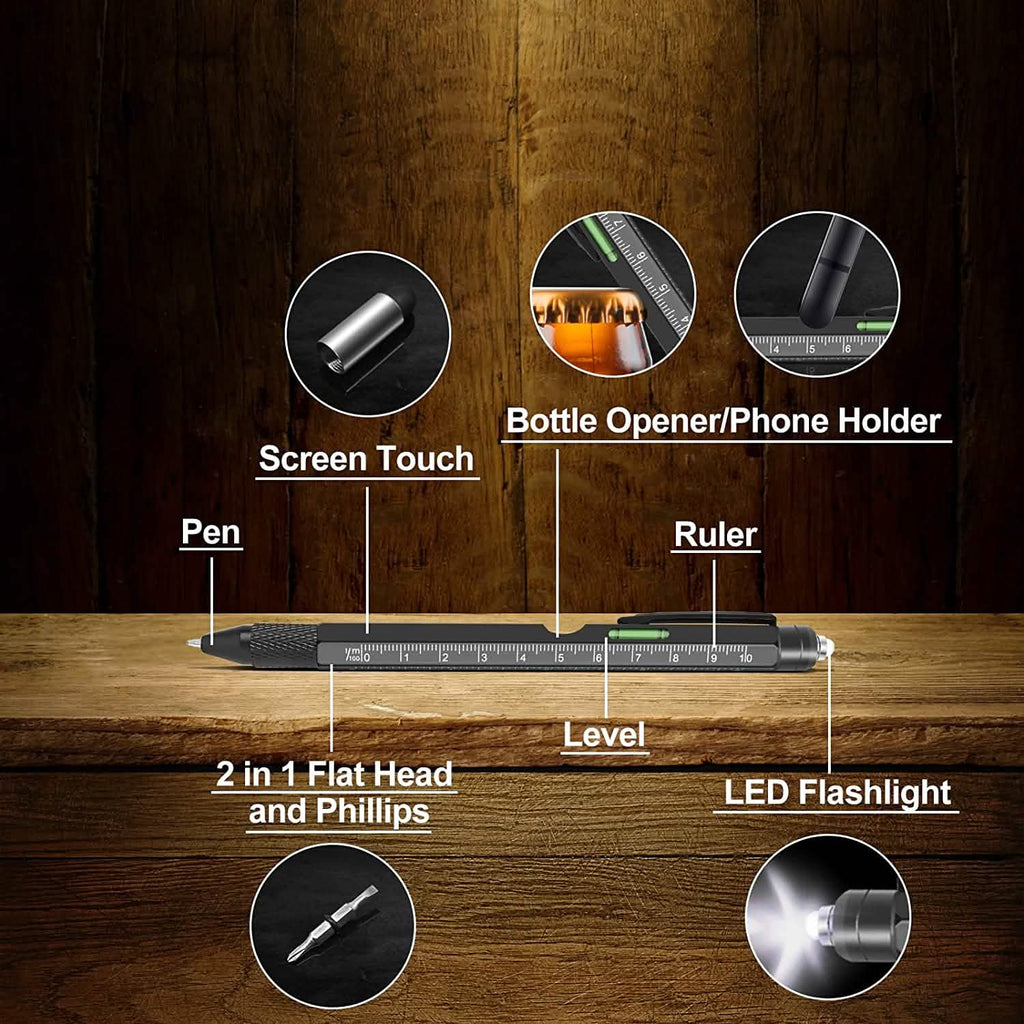 Stocking Stuffers for Men 9-in-1 Multitool Pen by DailySale