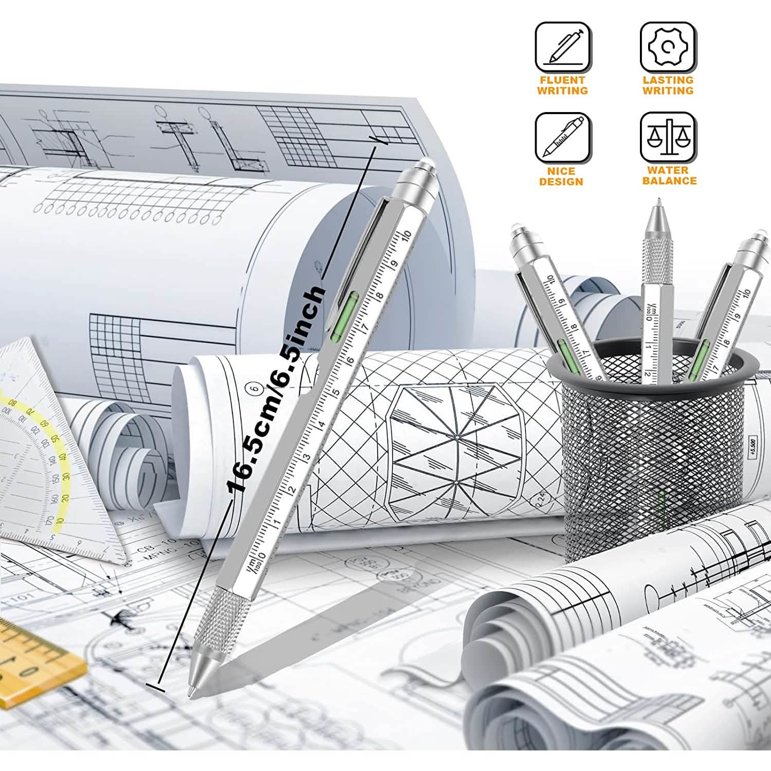 Stocking Stuffers for Men 9-in-1 Multitool Pen by DailySale
