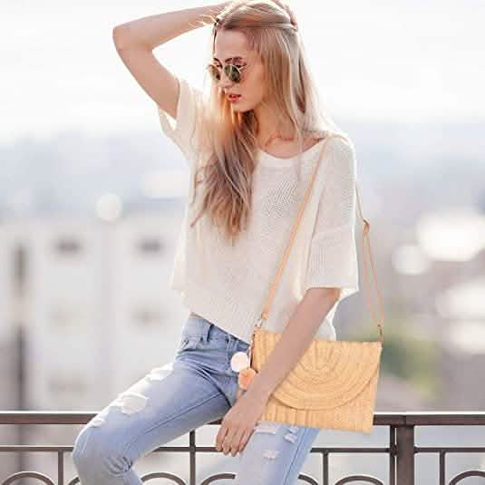 Straw Handmade Shoulder Bag by DailySale