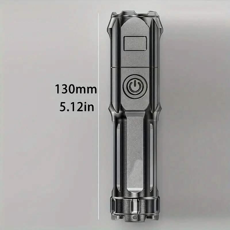 Strong Telescopic Light Zoom Flashlight by DailySale