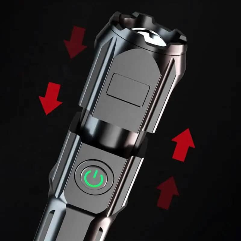 Strong Telescopic Light Zoom Flashlight by DailySale