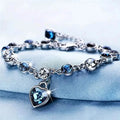 Stunning Heart Of Ocean Rhinestone Bracelet For Girls by DailySale