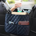 Stylish PU Leather Handbag Car-Mounted Storage Bag by DailySale