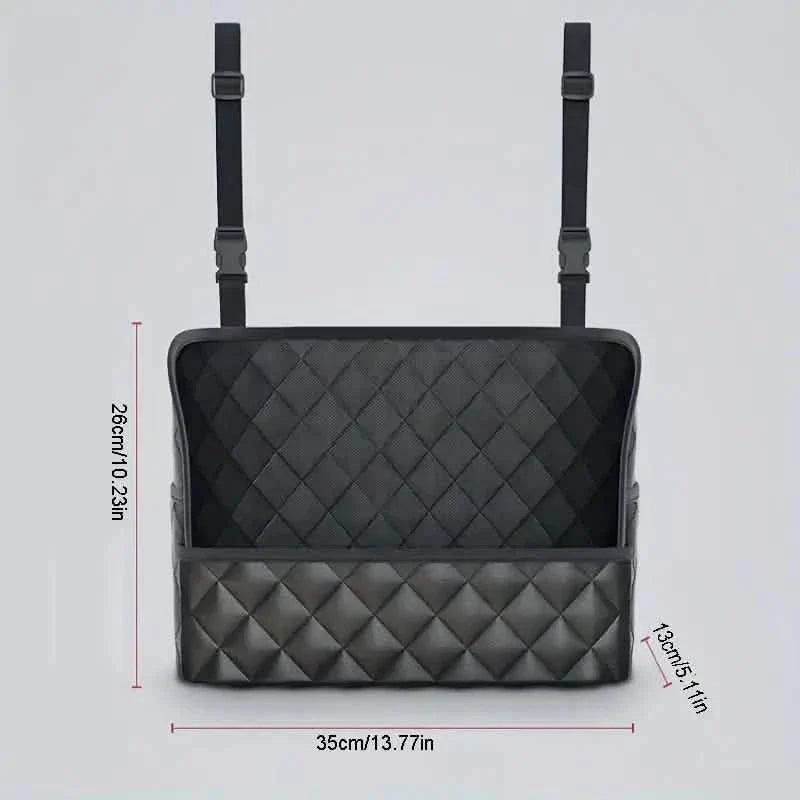 Stylish PU Leather Handbag Car-Mounted Storage Bag by DailySale