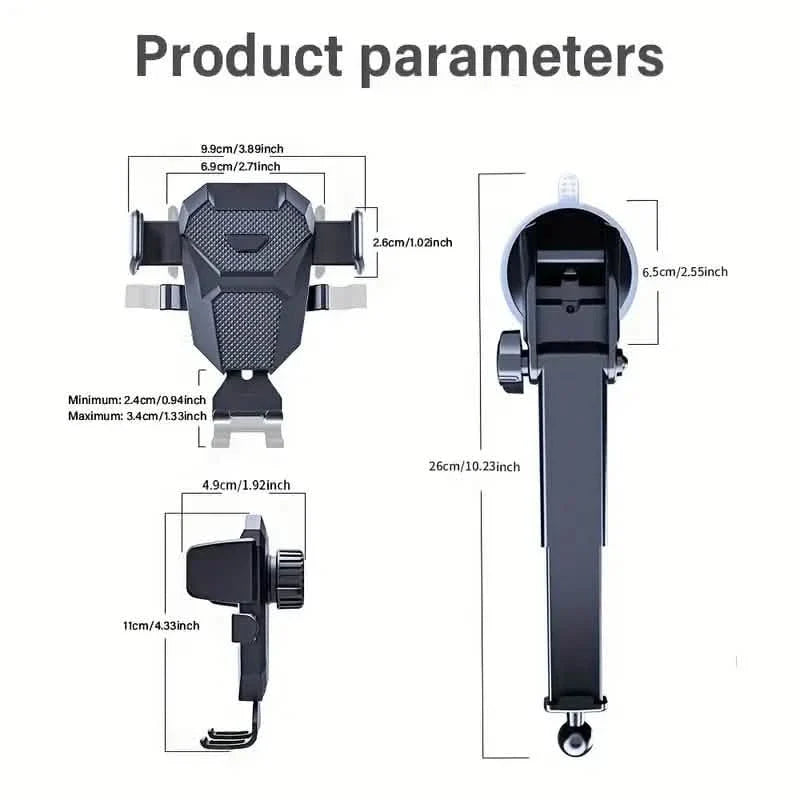 Sucker Car Phone Holder Mount Stand For GPS Mobile Support by DailySale