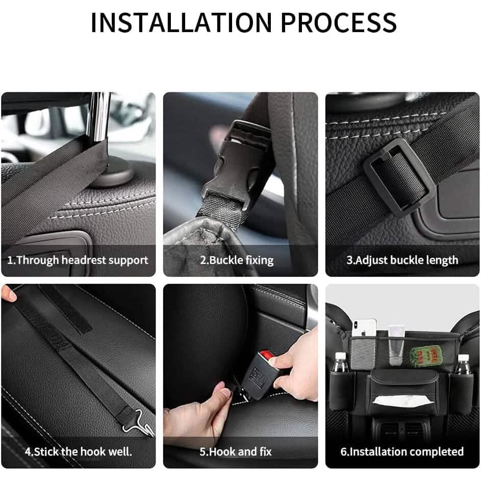 Suede Large Capacity Car Purse Holder by DailySale