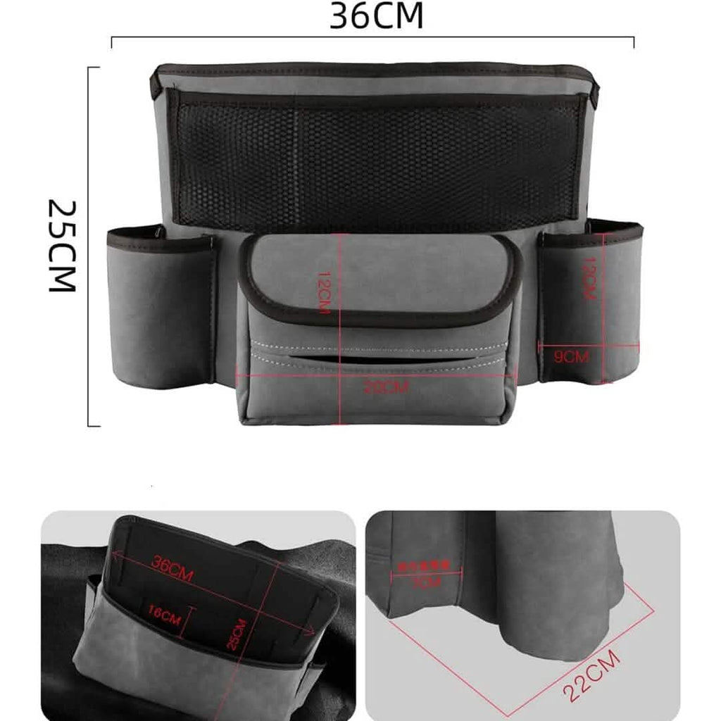 Suede Large Capacity Car Purse Holder by DailySale